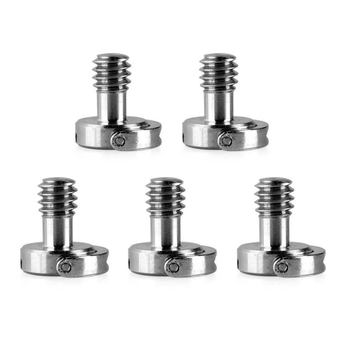 Wkręt  do mocowania kamery SMALLRIG 1611 Quick Release 1/4 cala 5 szt.